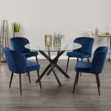 Carol Black Dining Table - Xcella Furniture