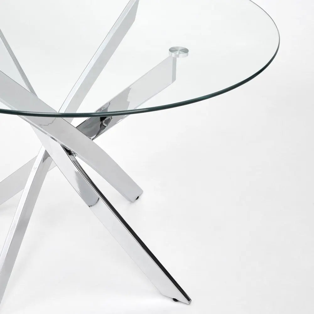 Carol Silver Dining Table - Xcella Furniture