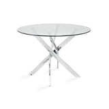 Carol Silver Dining Table - Xcella Furniture