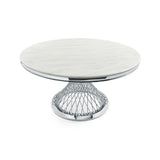 Bailey Dining Table - Silver