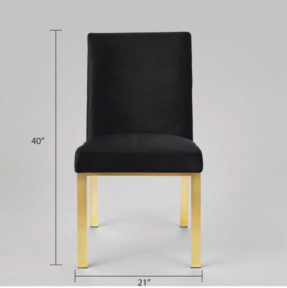 Wellington Dining Chair - Gold - Xcella Furniture