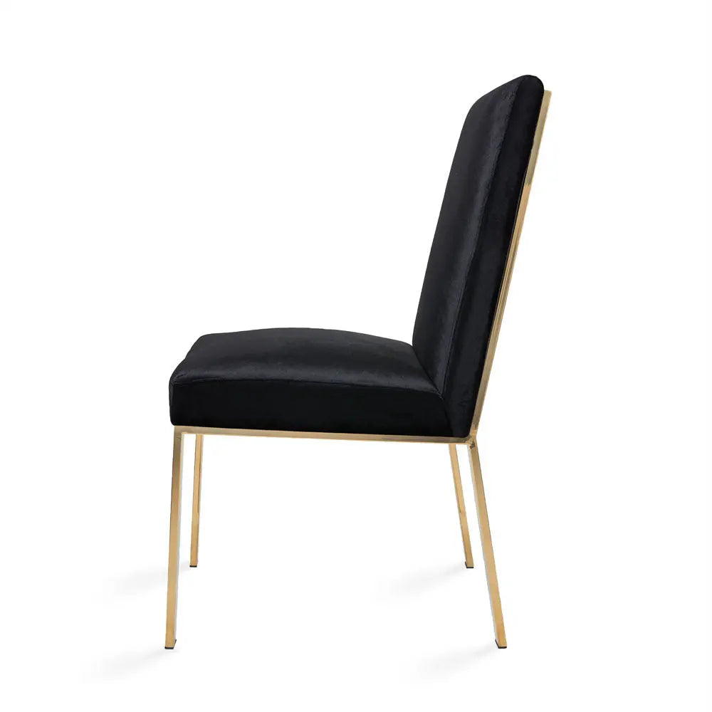 Wellington Dining Chair - Gold - Xcella Furniture