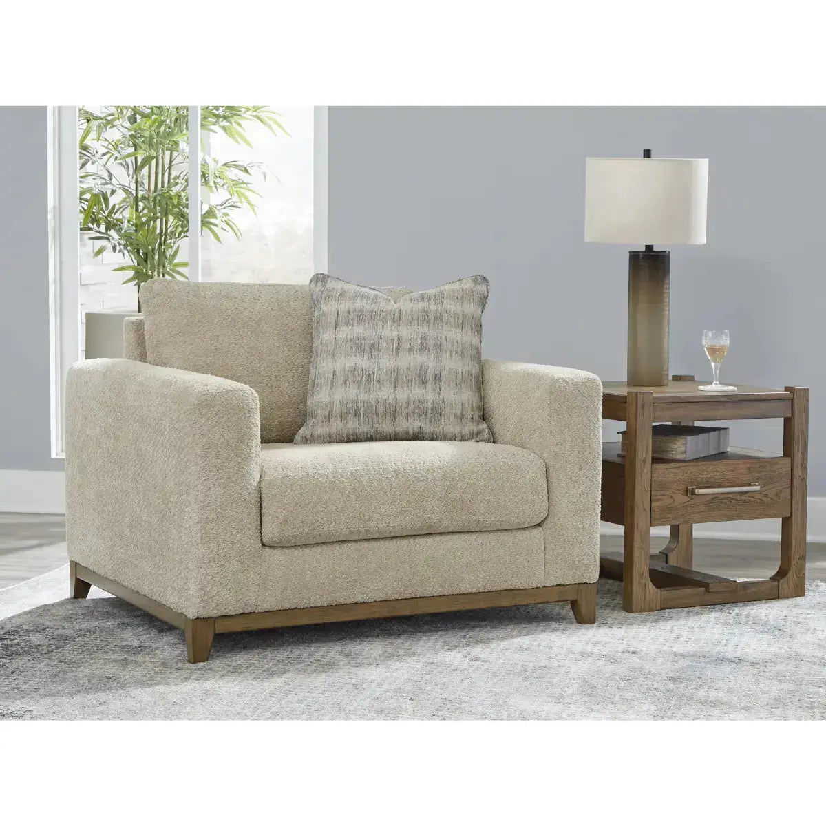 Ashley Parklynn Sofa Set in Desert Signature Design by Ashley