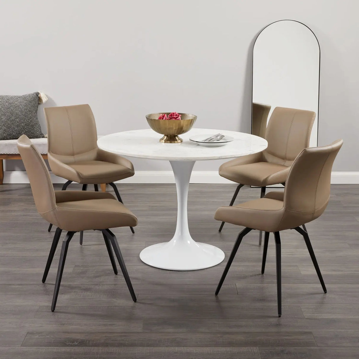 Bromley Swivel Dining Chair - Xcella Furniture