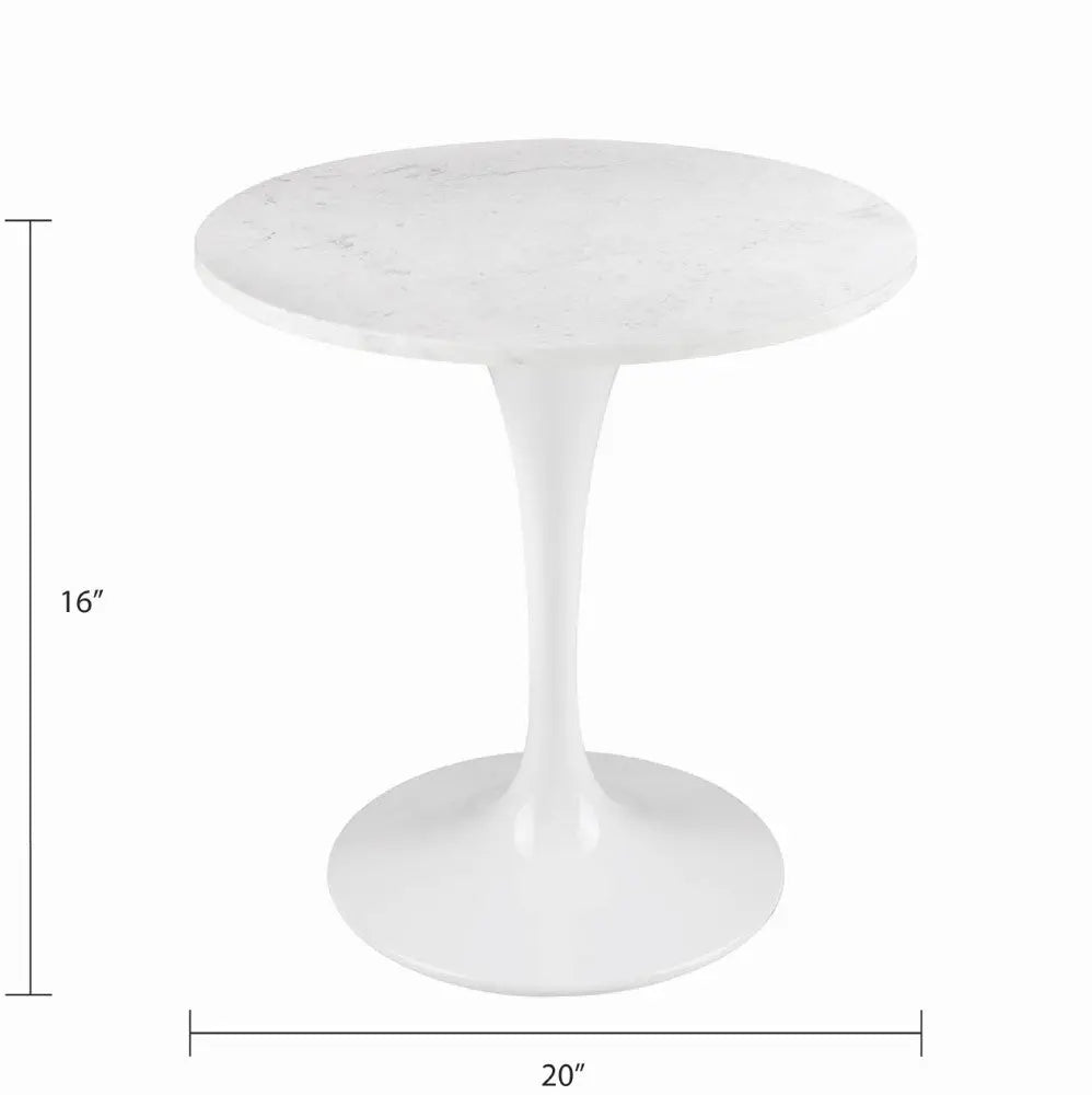 KYROS Marble End Table - Complete Home Furnish