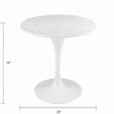 KYROS Marble End Table - Complete Home Furnish