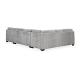 Ashley Pembrey Sectional with Chaise in Pewter Signature Design by Ashley