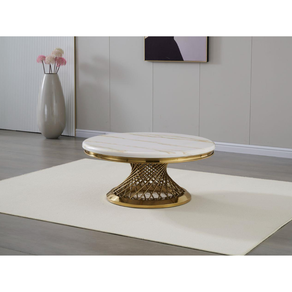 Remi 1530 Coffee Table in Gold Matrix Furniture