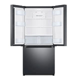 Samsung 32 inch 18 cu. ft. Counter-Depth French Door Refrigerator in Black Stainless RF18A5101SG Samsung