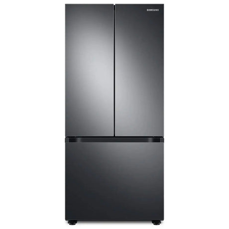 Samsung 30 inch 22.1 Cu. Ft. French-Door Refrigerator in Black Stainless RF22A4111SG Samsung