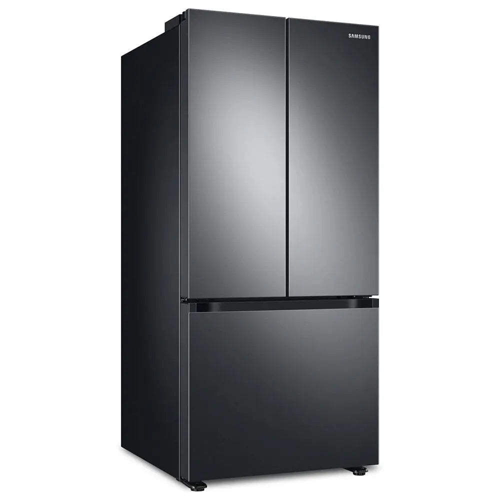 Samsung 30 inch 22.1 Cu. Ft. French-Door Refrigerator in Black Stainless RF22A4111SG Samsung