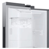 Samsung 36 inch 21.5 cu. ft. Side-by-Side Refrigerator in Stainless Steel RS22T5561SR Samsung