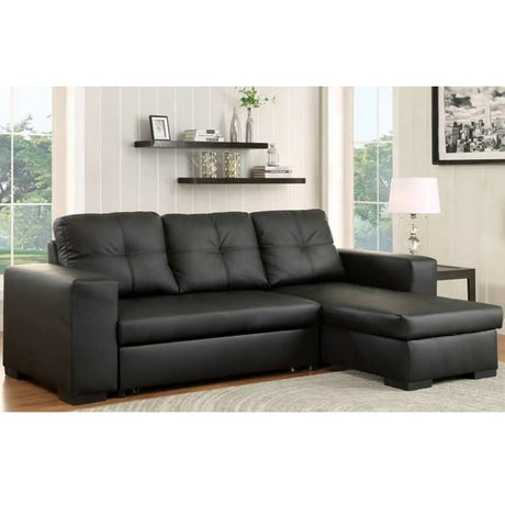 Reversible Sofa Bed Sectional with Storage Chaise 9032 I.F.Furniture