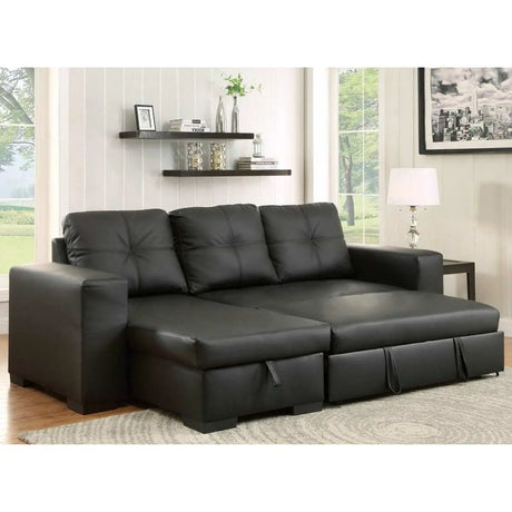 Reversible Sofa Bed Sectional with Storage Chaise 9032 I.F.Furniture