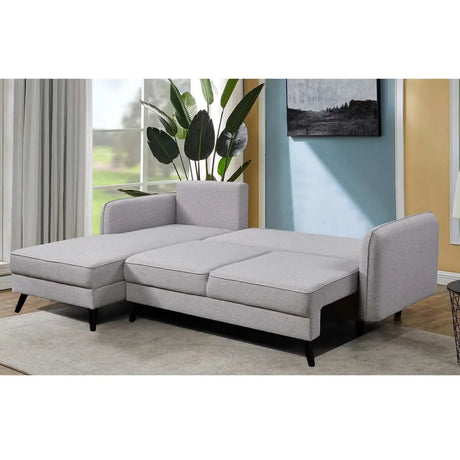 9070 Sectional Sofa Pull Out Bed IF