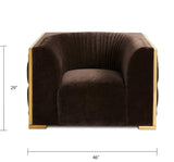 BERGEN Accent Chair - Java Gold - Complete Home