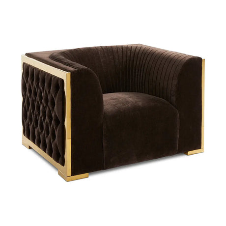 BERGEN Accent Chair - Java Gold - Complete Home