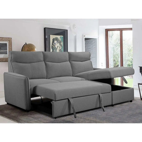 Sofa Bed Sectional with Storage Chaise 9027 I.F.Furniture