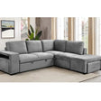 9035 Sofa Bed Sectional with Ottoman IF