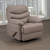 Titus Swivel Power Reclining Chair in Mocha Titus