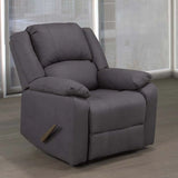 Titus Swivel Power Reclining Chair in Grey Titus