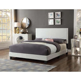 Titus Francis Bonded Leather Upholstered Bed Titus