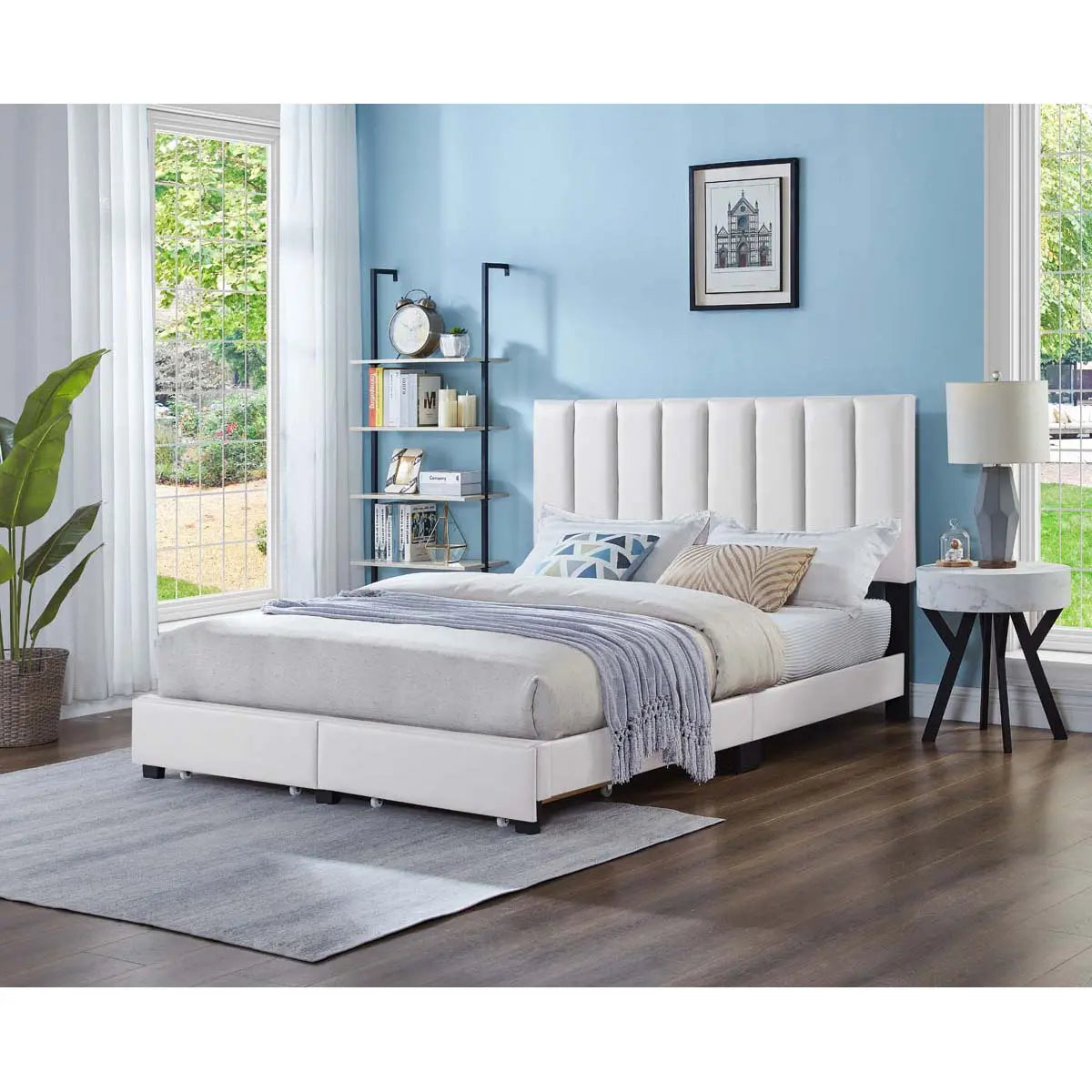 Titus Mary Fabric Upholstered Bed Titus