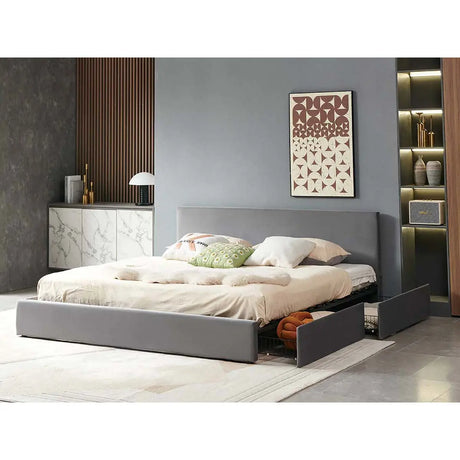 Titus Haven Upholstered Storage Bed Titus