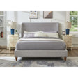 Platform Bed in Grey T2196 Titus