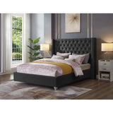 Titus Tufting Fabric Upholstered Bed Titus