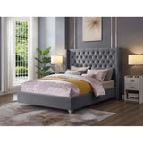 Titus Tufting Fabric Upholstered Bed Titus