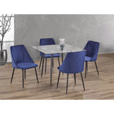 Titus Swish 5pc Glass Dining Set Titus