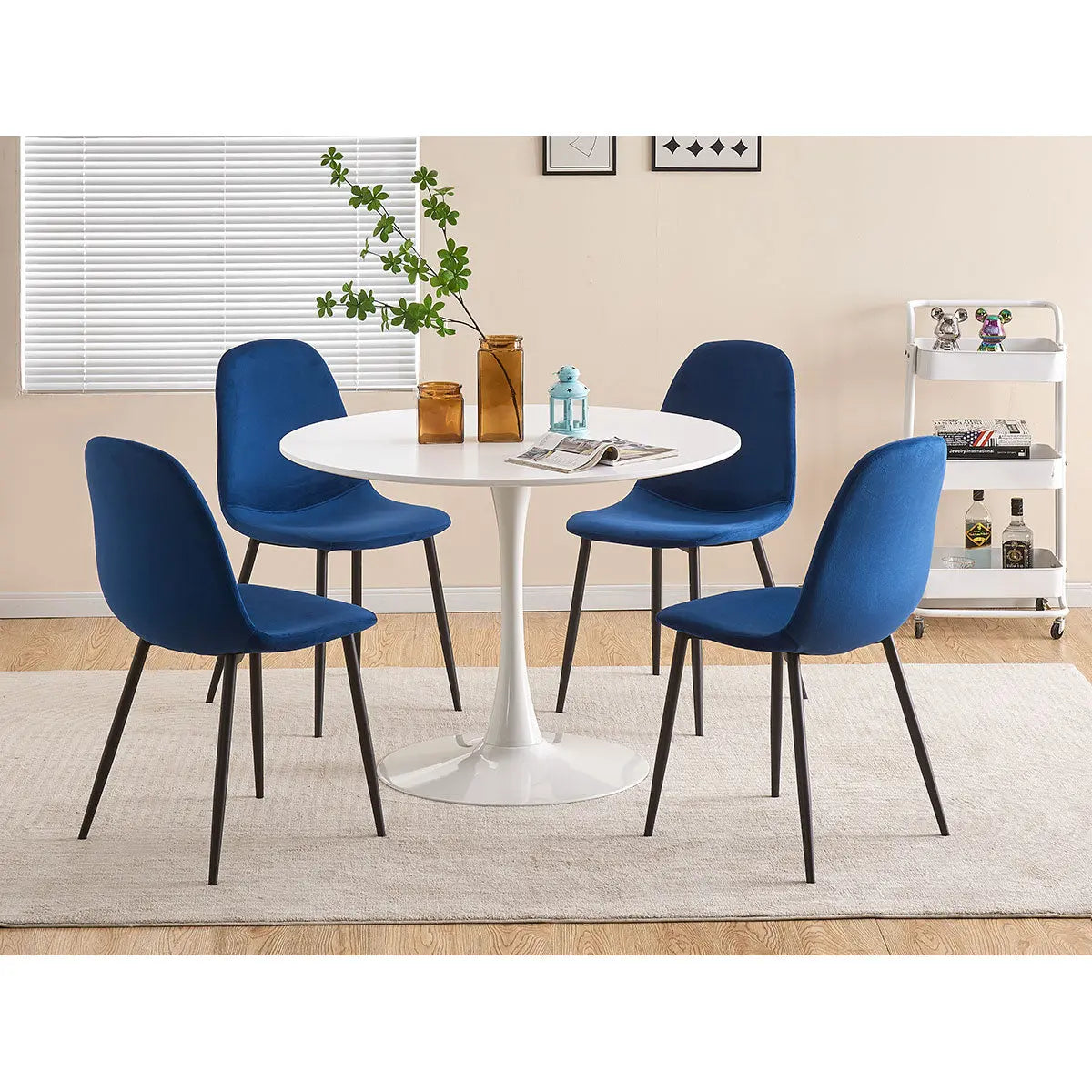 Titus Regal 5pc Wood Dining Set Titus