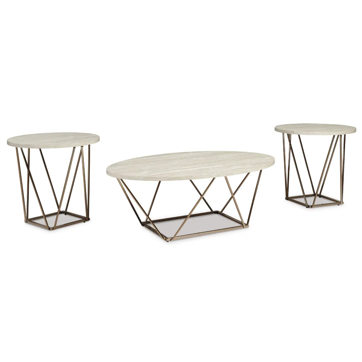 Ashley Tarica Occasional Table Set Signature Design by Ashley