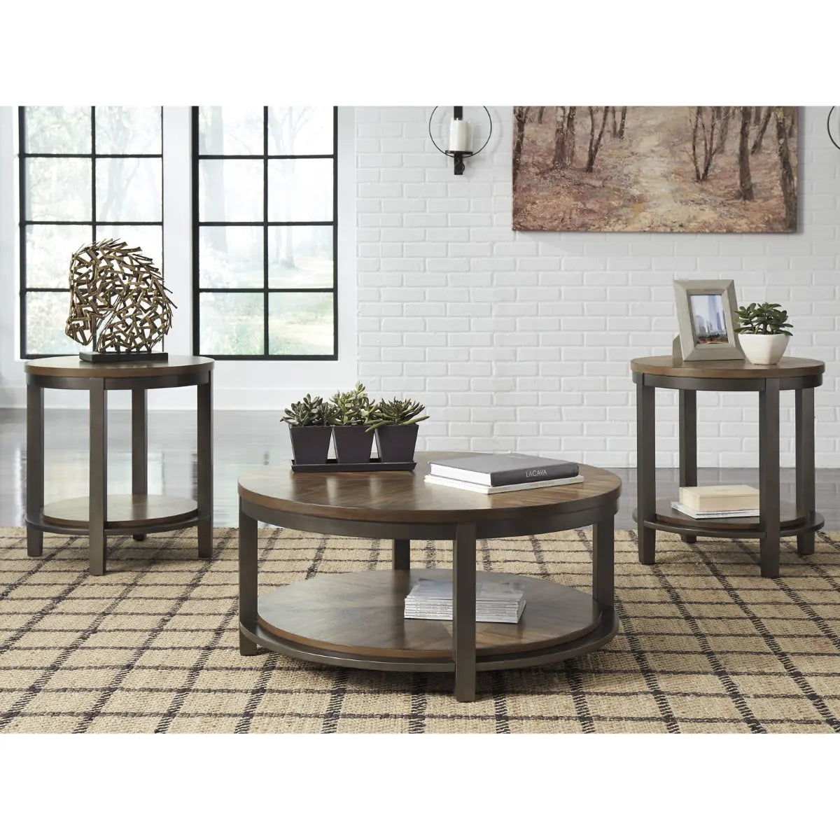 Ashley Roybeck Occasional Table Set Signature Design by Ashley