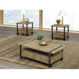 Horizon 3pc Coffee Table Set in Antique Titus