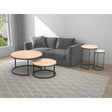 Titus Muse 4pc Wood Coffee Table Set Titus