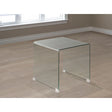 Titus Simple Glass End Table Titus