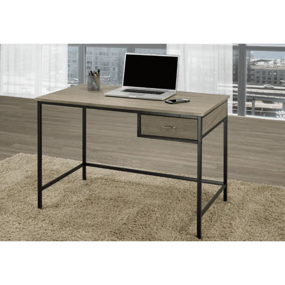 Contemporary Wood Writing Desk T905 Titus