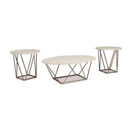 Ashley Tarica Occasional Table Set Signature Design by Ashley