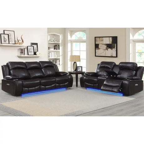 3120 Led Power Recliner Sofa Set VFI