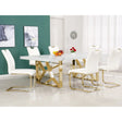 Arrow Marble Look Dining Set VFI