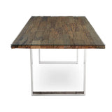 Utica Organic Railwood Dining Table - Complete Home