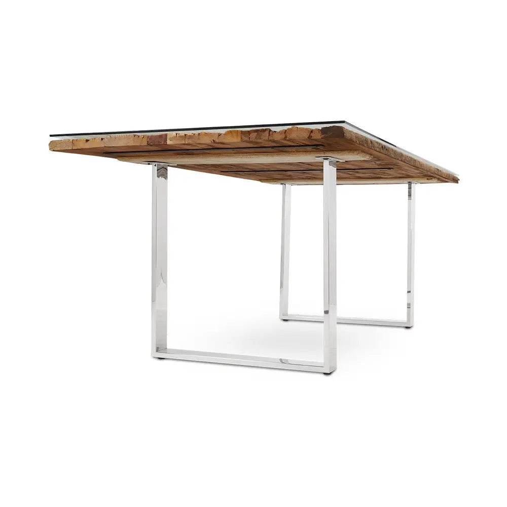 Utica Organic Railwood Dining Table - Complete Home