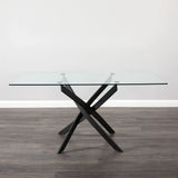 Victor Black Dining Table - 63" - Complete Home