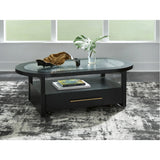 Ashley Winbardi Oval Coffee Table Signature Design by Ashley