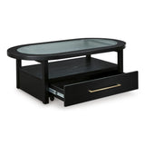 Ashley Winbardi Oval Coffee Table Signature Design by Ashley