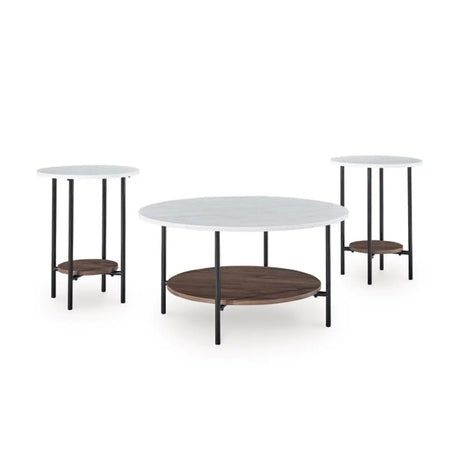 Ashley Wrenwich Occasional Table Set Signature Design by Ashley