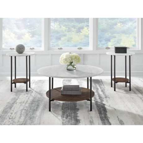 Ashley Wrenwich Occasional Table Set Signature Design by Ashley