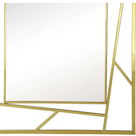 Carole Gold Wall Mirror Complete Home Furnish